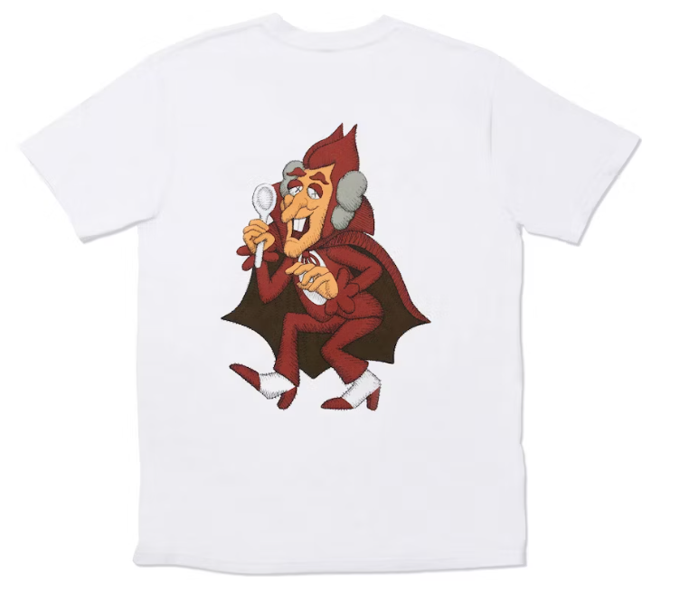 KAWS Monsters Count Chocula Shirt White