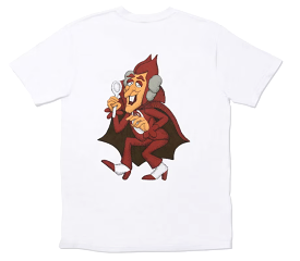 KAWS Monsters Count Chocula Shirt White