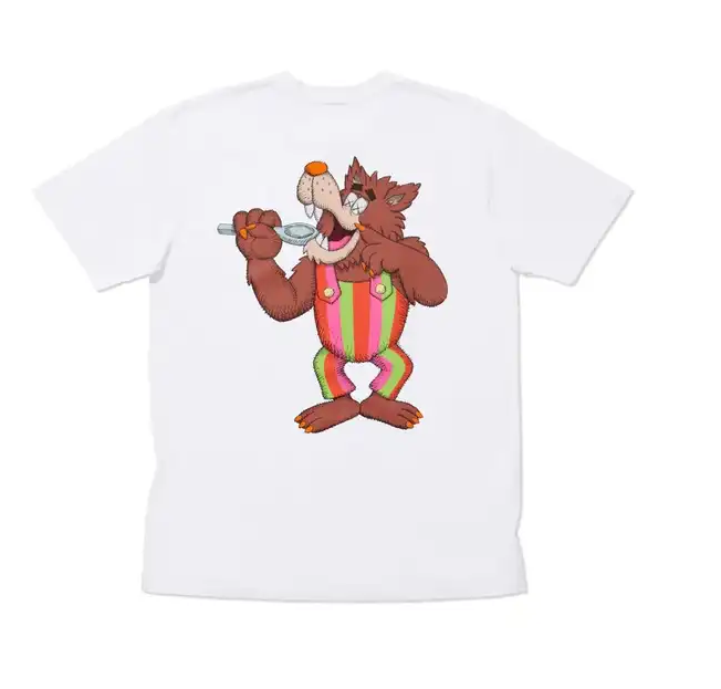 KAWS Monsters Frute Brute White T-shirt.