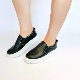 KG slip on sneaker black