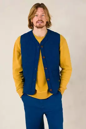 KINGS OF INDIGO Abadan Quilted Vest