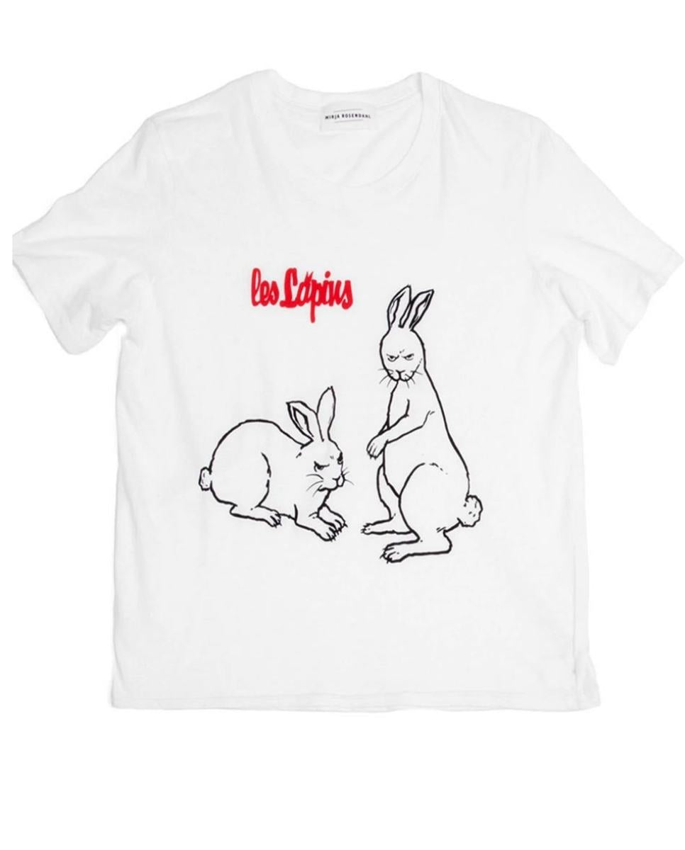 Lapins T-Shirt Blanc