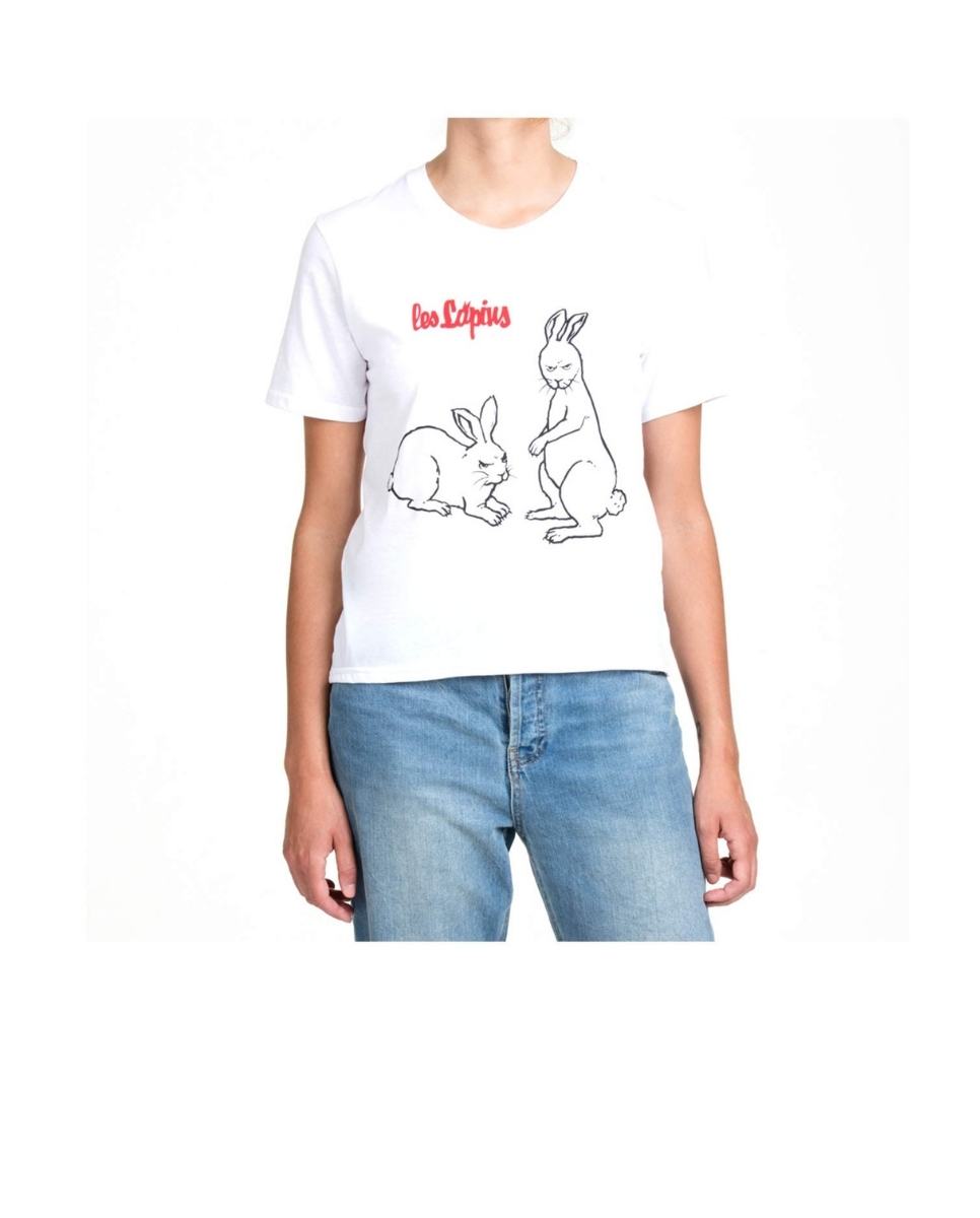 Lapins T-Shirt Blanc