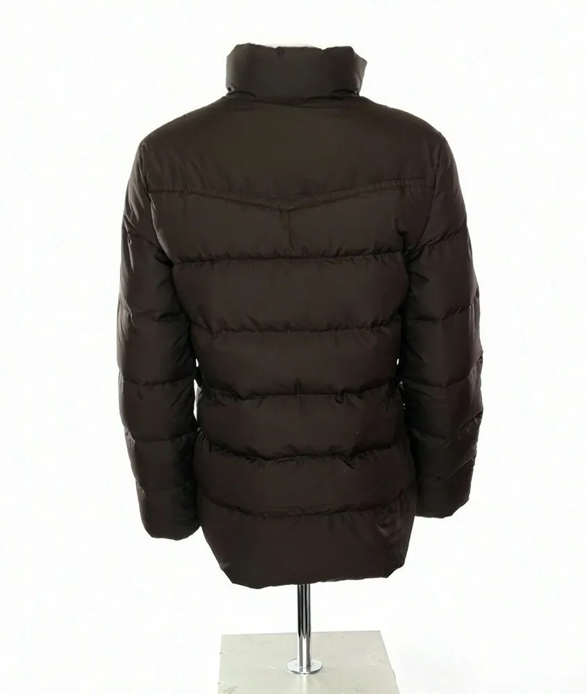 Lauren Ralph Lauren Puffer Jacket Brown Size M UK 10