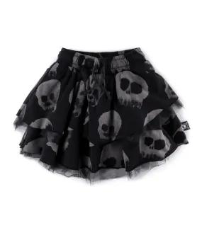 Layered Water Skull Skirt