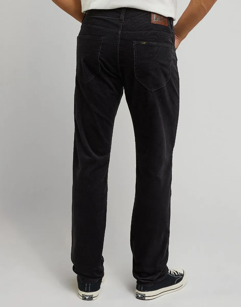 Lee Slim Corduroy Jeans MVP Charcoal