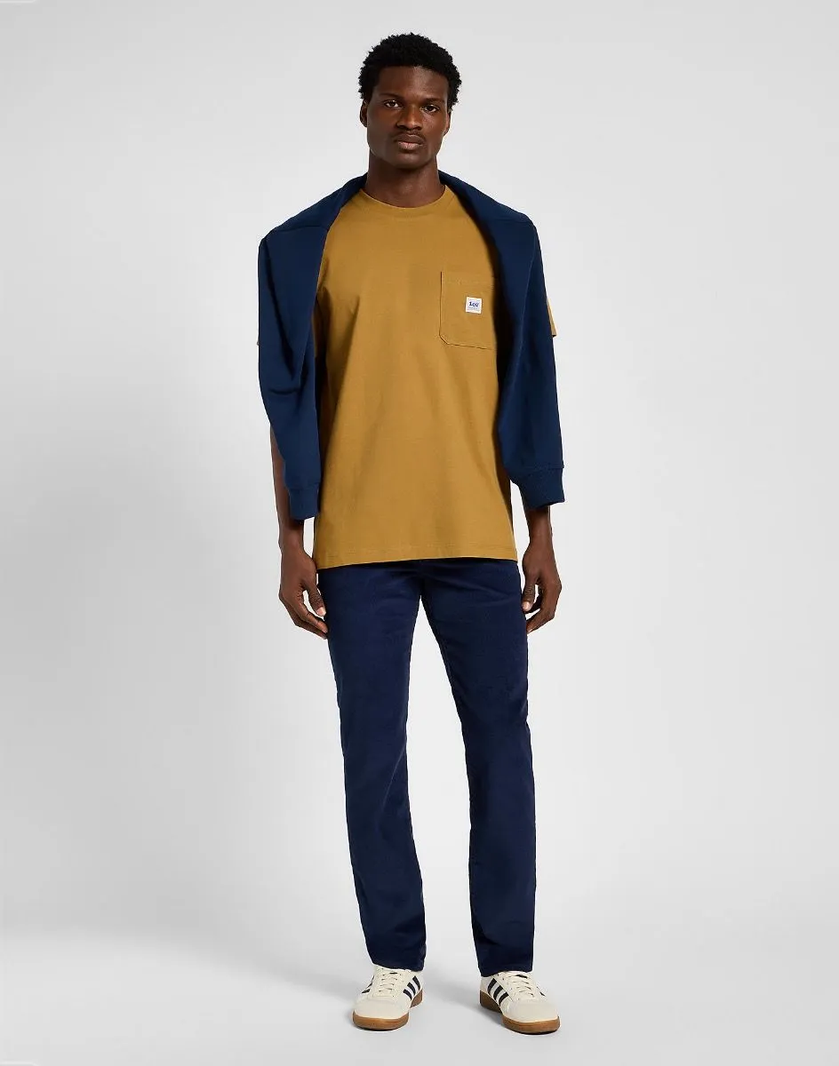 Lee Extreme Motion Slim Corduroy Jeans in MVP Mood Indigo