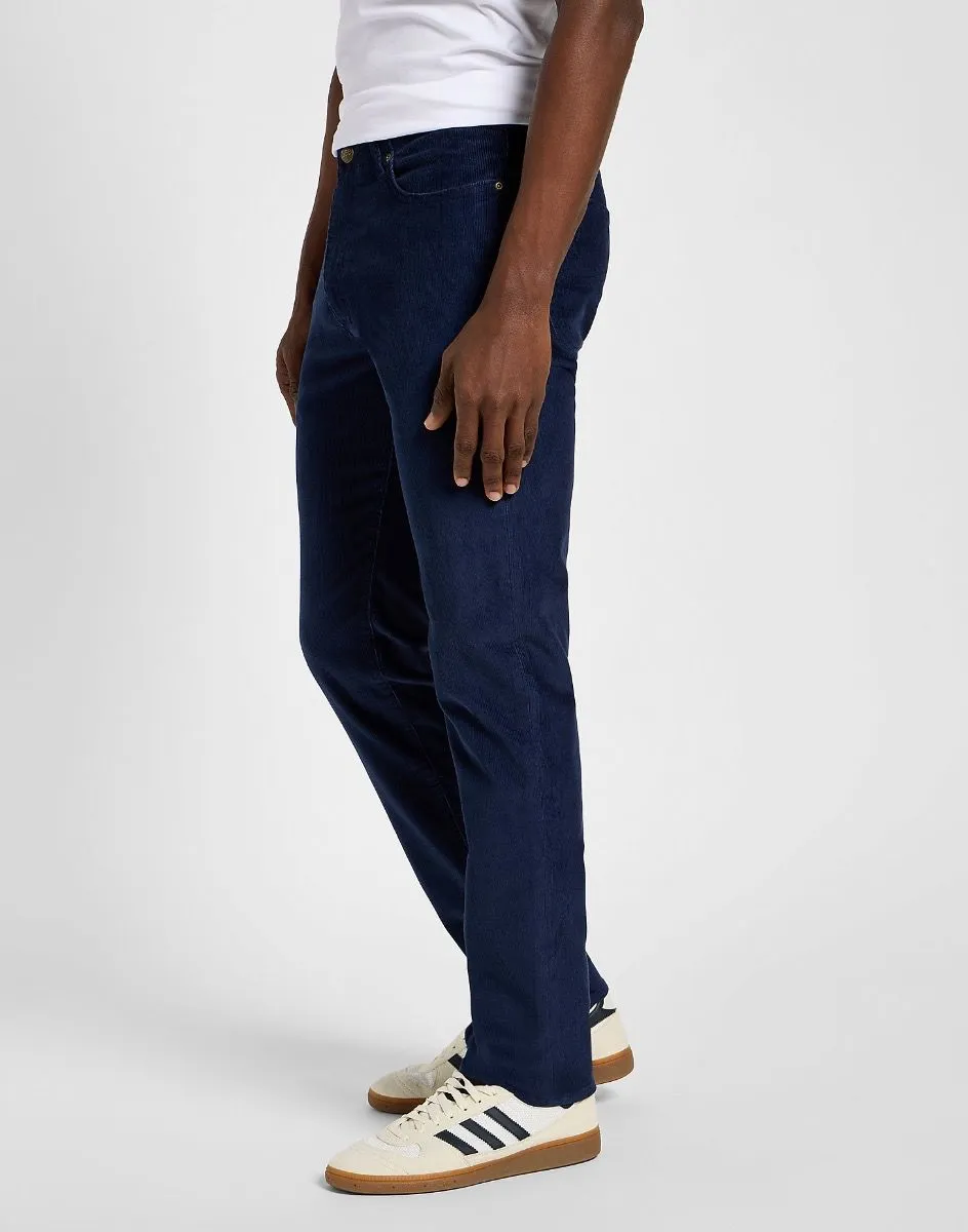 Lee Extreme Motion Slim Corduroy Jeans in MVP Mood Indigo