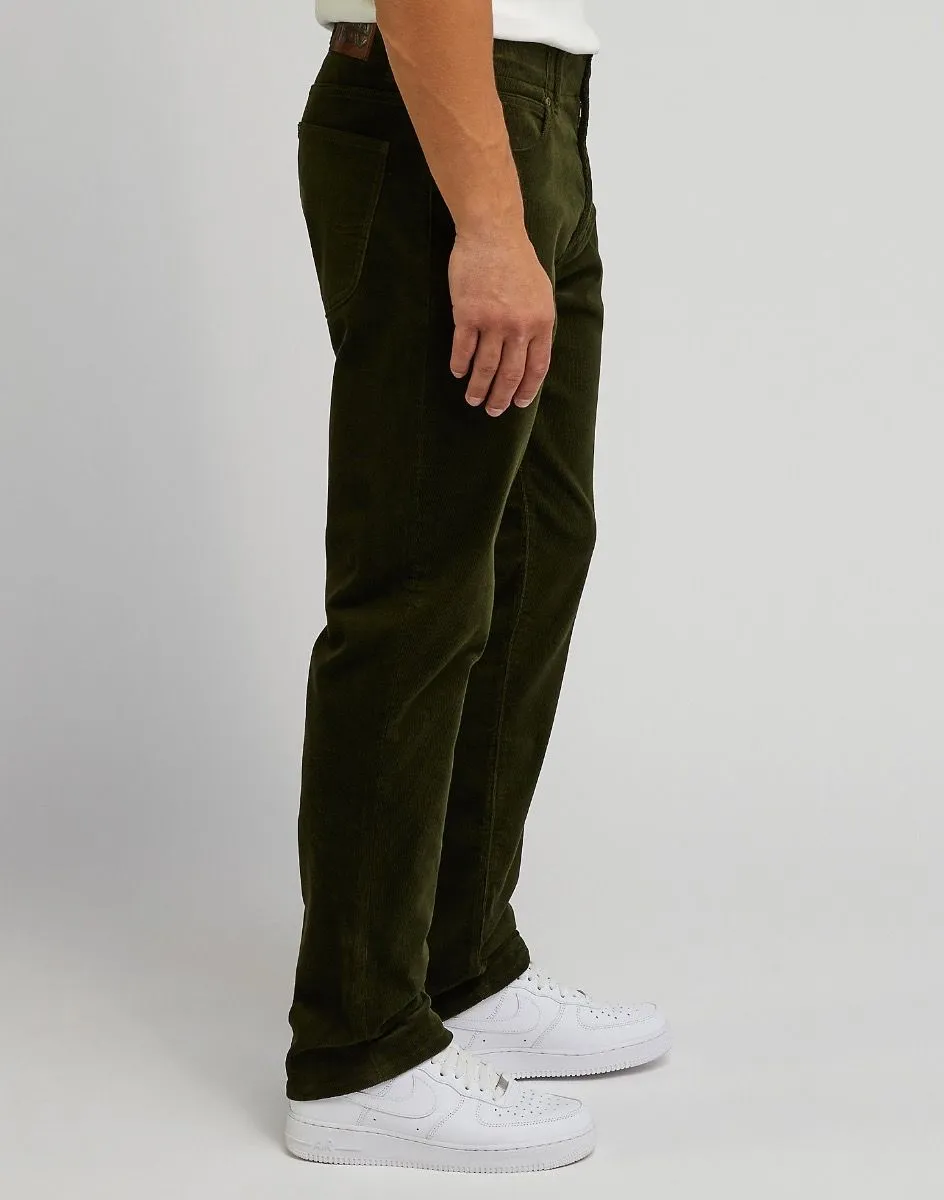 Lee Straight Corduroy Jeans MVP Pesto