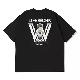 LifeWork Black Symbol Mascot Tee - Shop Now