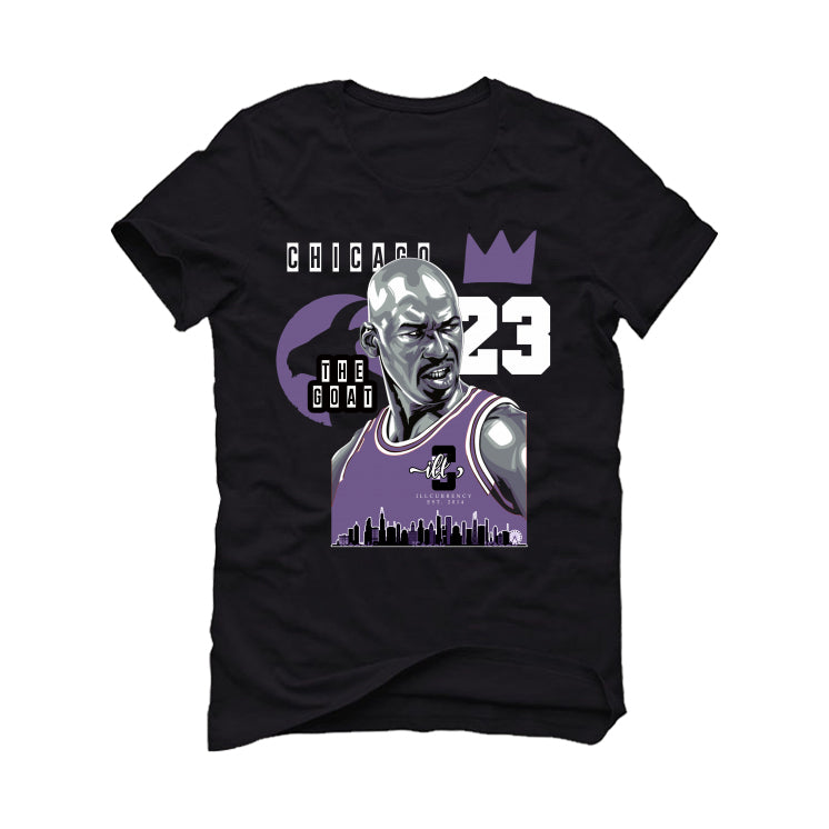 Ma Maniere x Air Jordan 4 SP Violet Ore Black T-Shirt - The Goat.