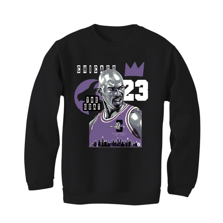 Ma Maniere x Air Jordan 4 SP Violet Ore Black T-Shirt - The Goat.