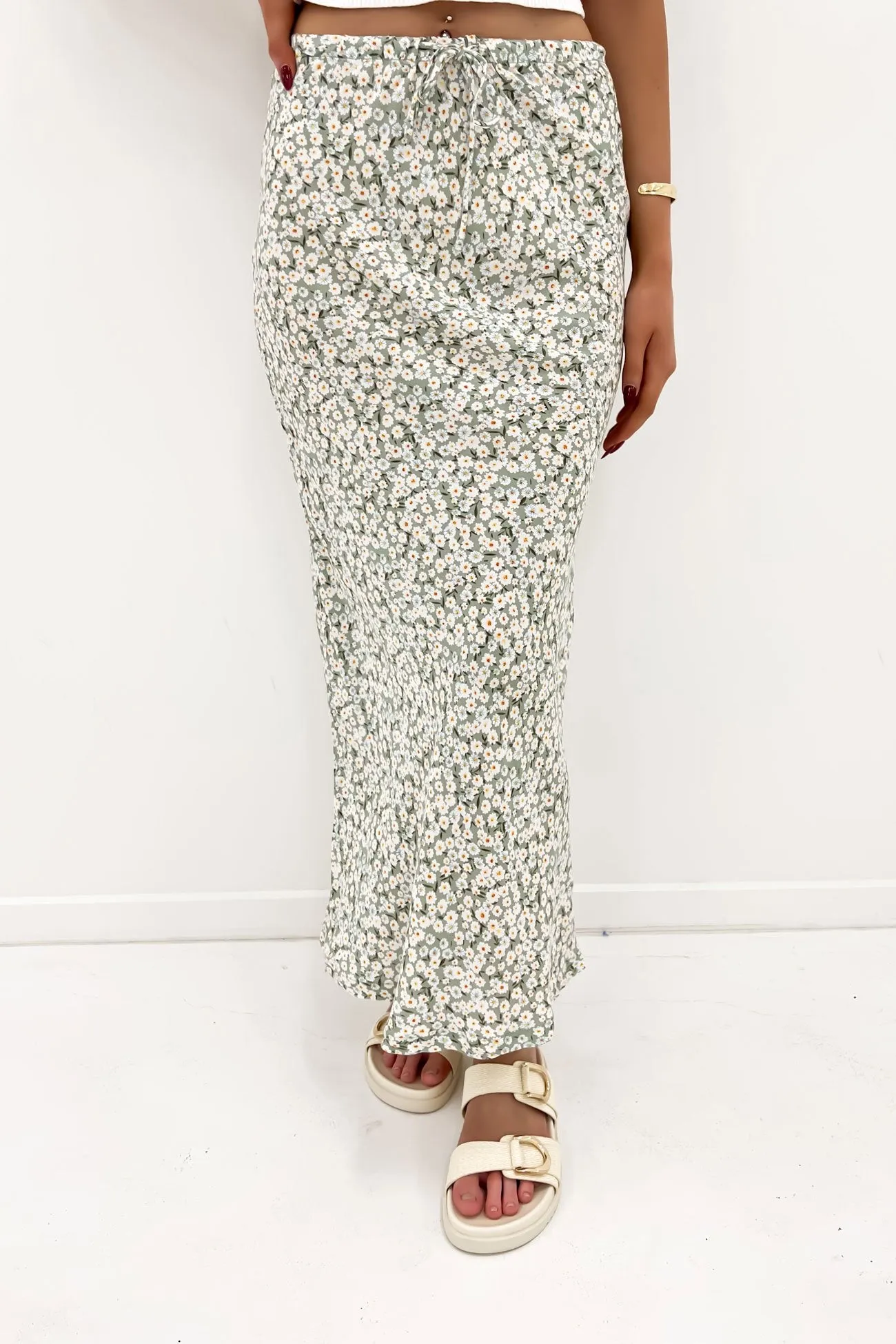 Madison Print Maxi Skirt