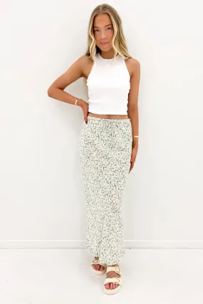 Madison Print Maxi Skirt