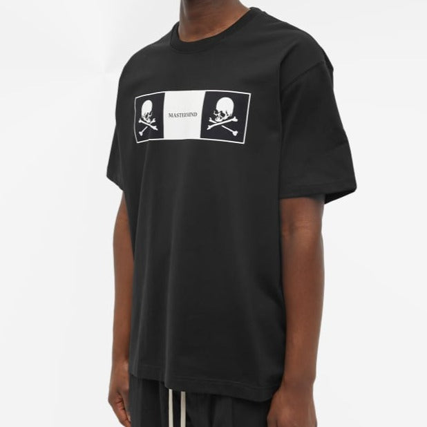 Mastermind Box Logo Skull T-Shirt Black