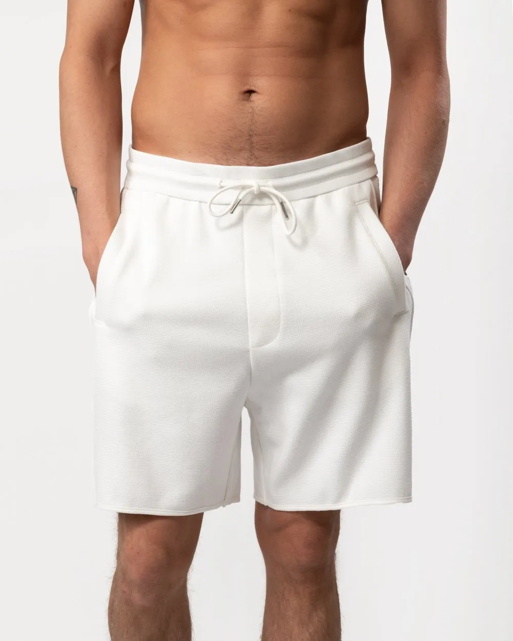 Logo Tape Men's Drawstring Shorts