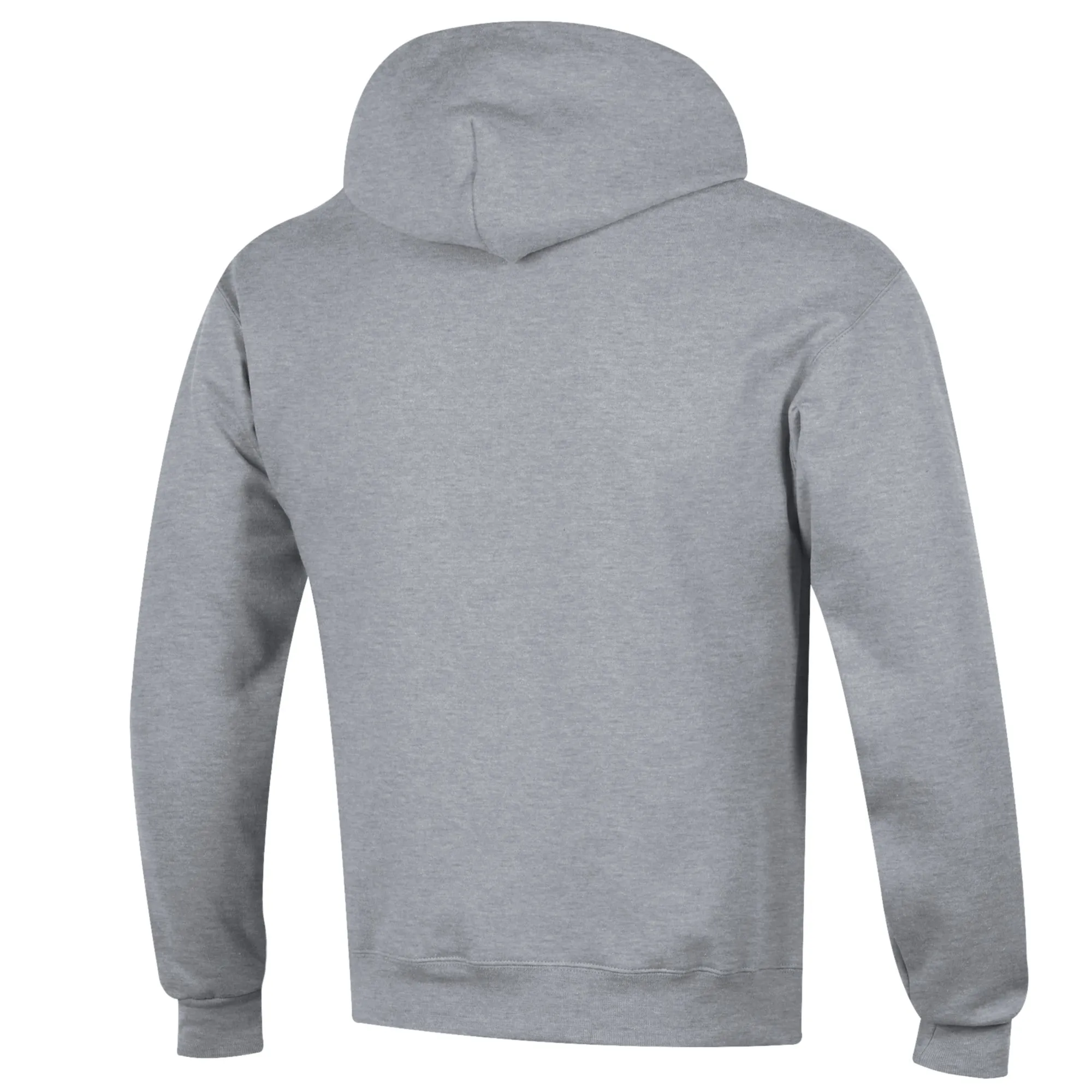 Men's Champion Heather Gray Georgia Bulldogs Basketball Icon Hoodie