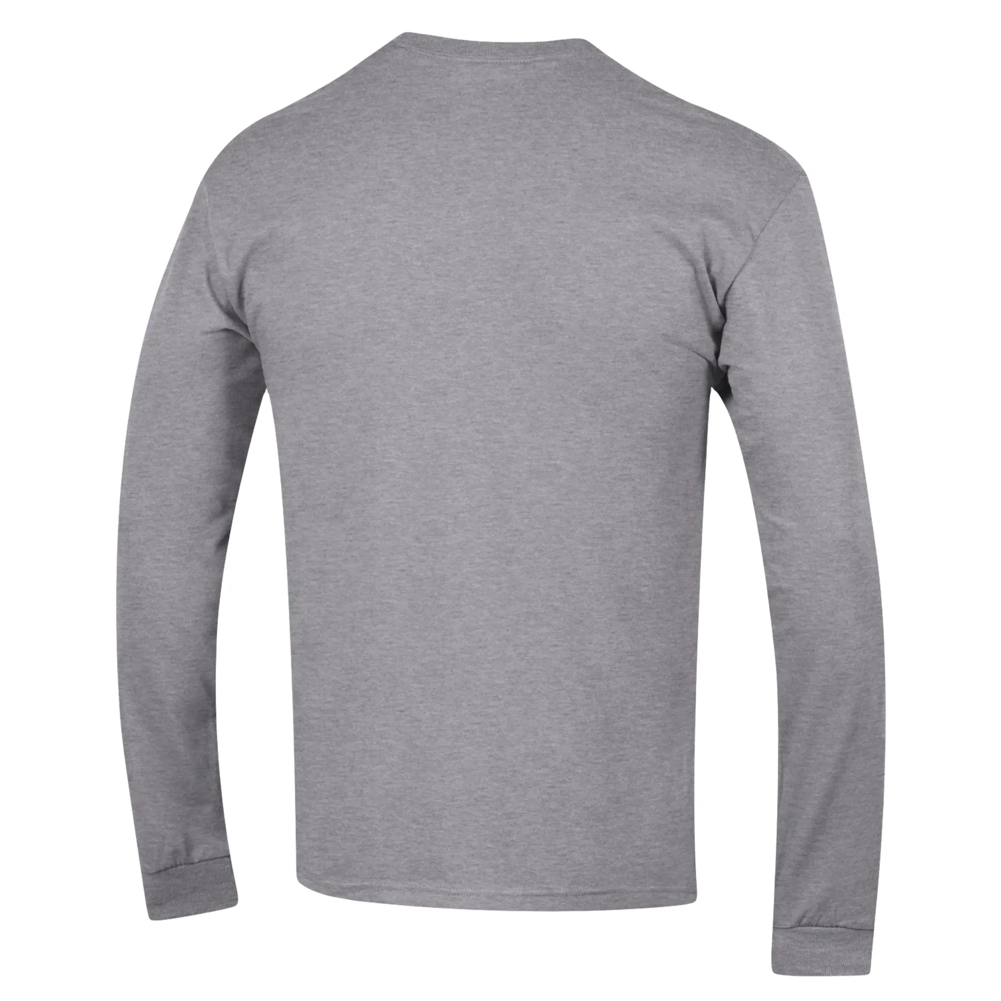 Men's Champion Heather Gray Georgia Bulldogs High Motor Long Sleeve T Shirt