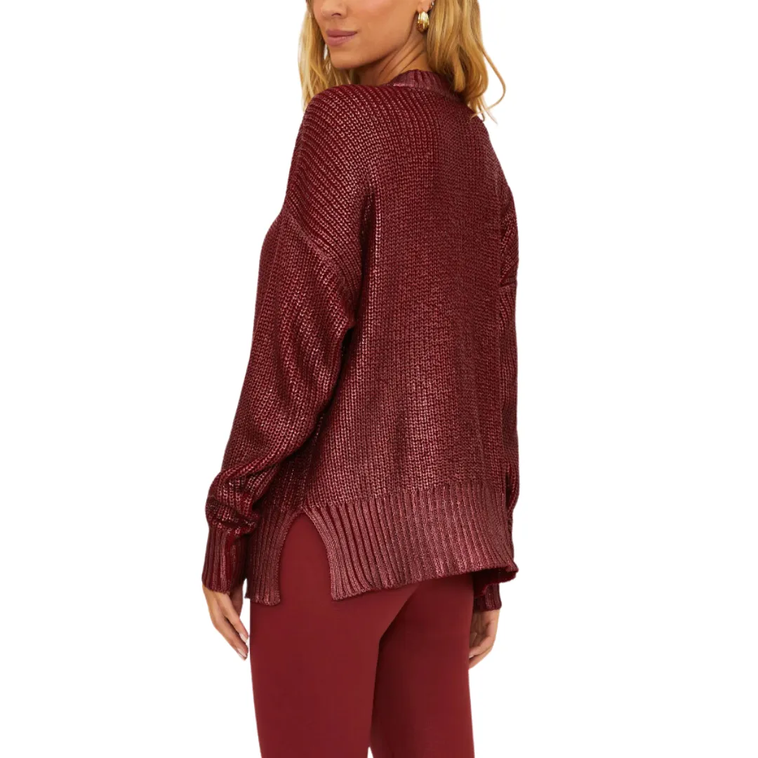 Merlot Callie Sweater