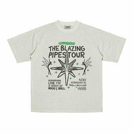 MJ & THE BUDS Band Tee - Smoke Green Shirt