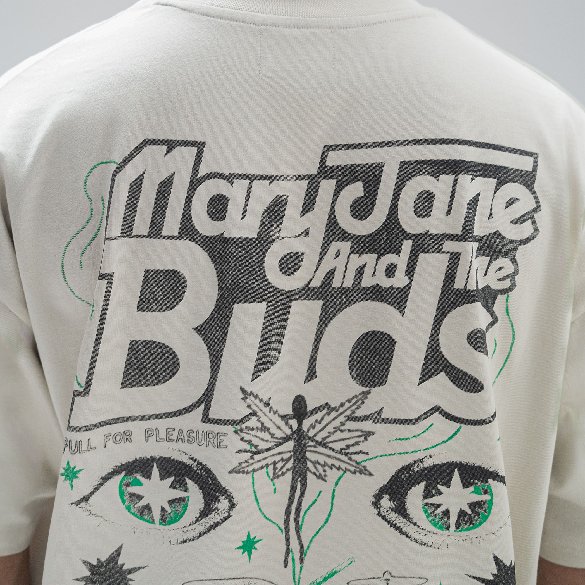 MJ & THE BUDS 'Tour Tee' - Smoke Green - Shop Now!