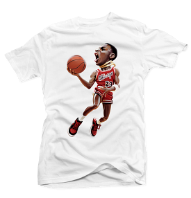 MJ 85 White T-Shirt