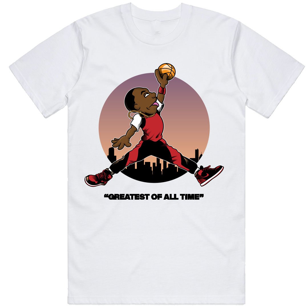 MJ Toon White T-Shirt