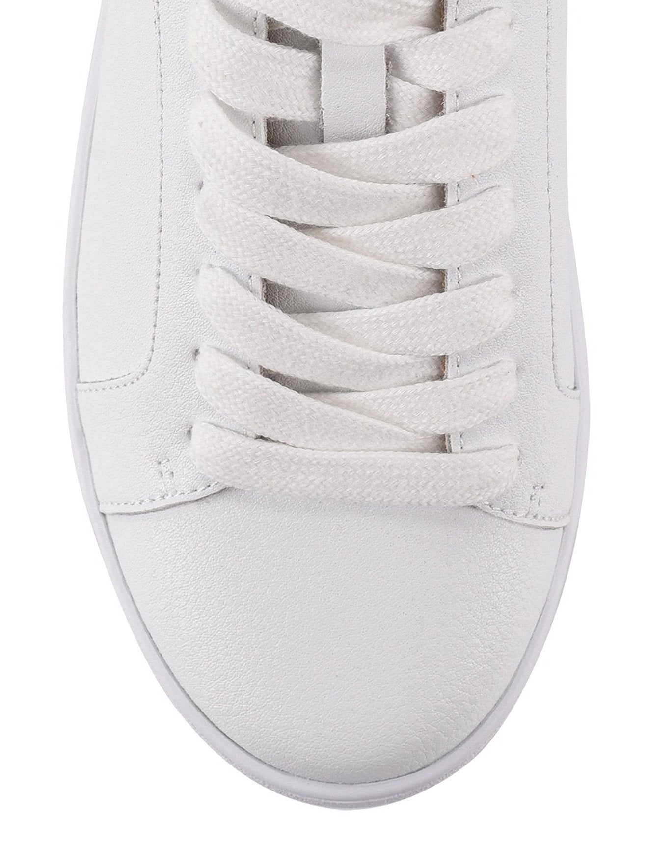 Monarch White Leather Sneaker