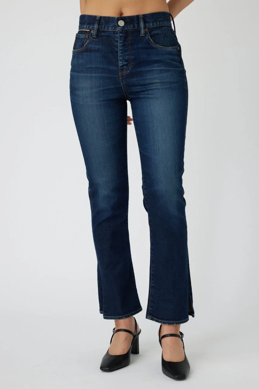 Vintage High Waisted Flare Jeans - Moussy Glendora