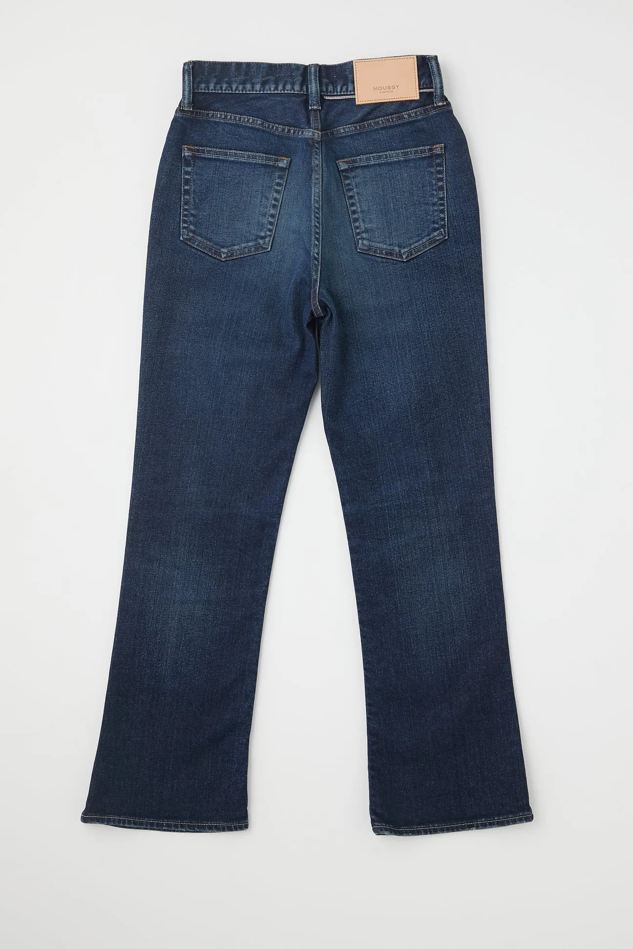 Vintage High Waisted Flare Jeans - Moussy Glendora