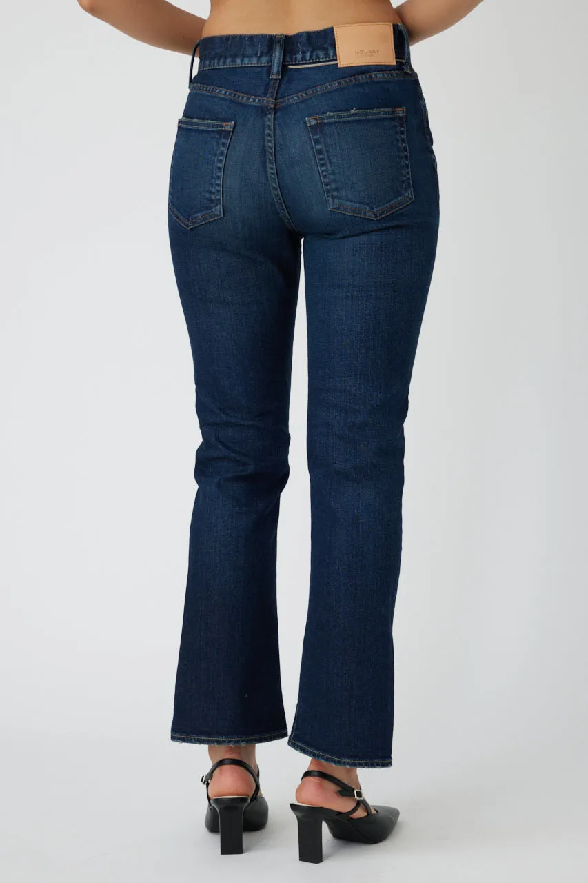 Vintage High Waisted Flare Jeans - Moussy Glendora