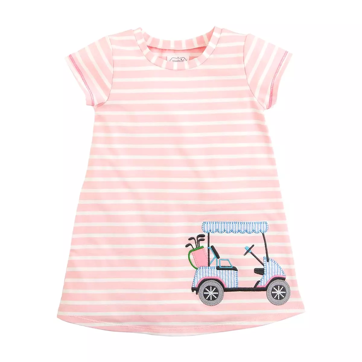 Mud Pie Pink Golf T-Shirt Dress.