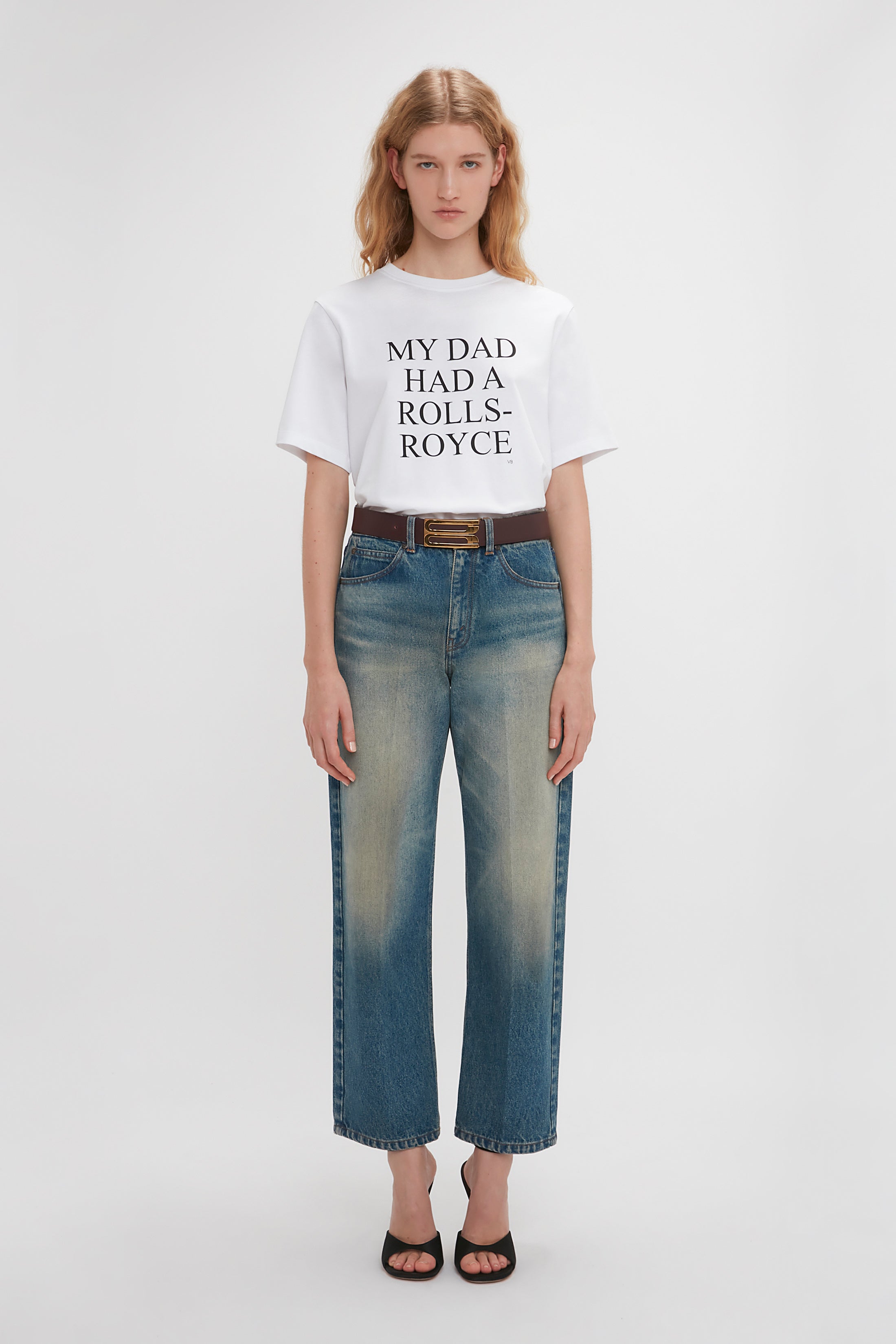 'My Dad Had A White Rolls-Royce' Slogan T-Shirt - Exclusive Offer