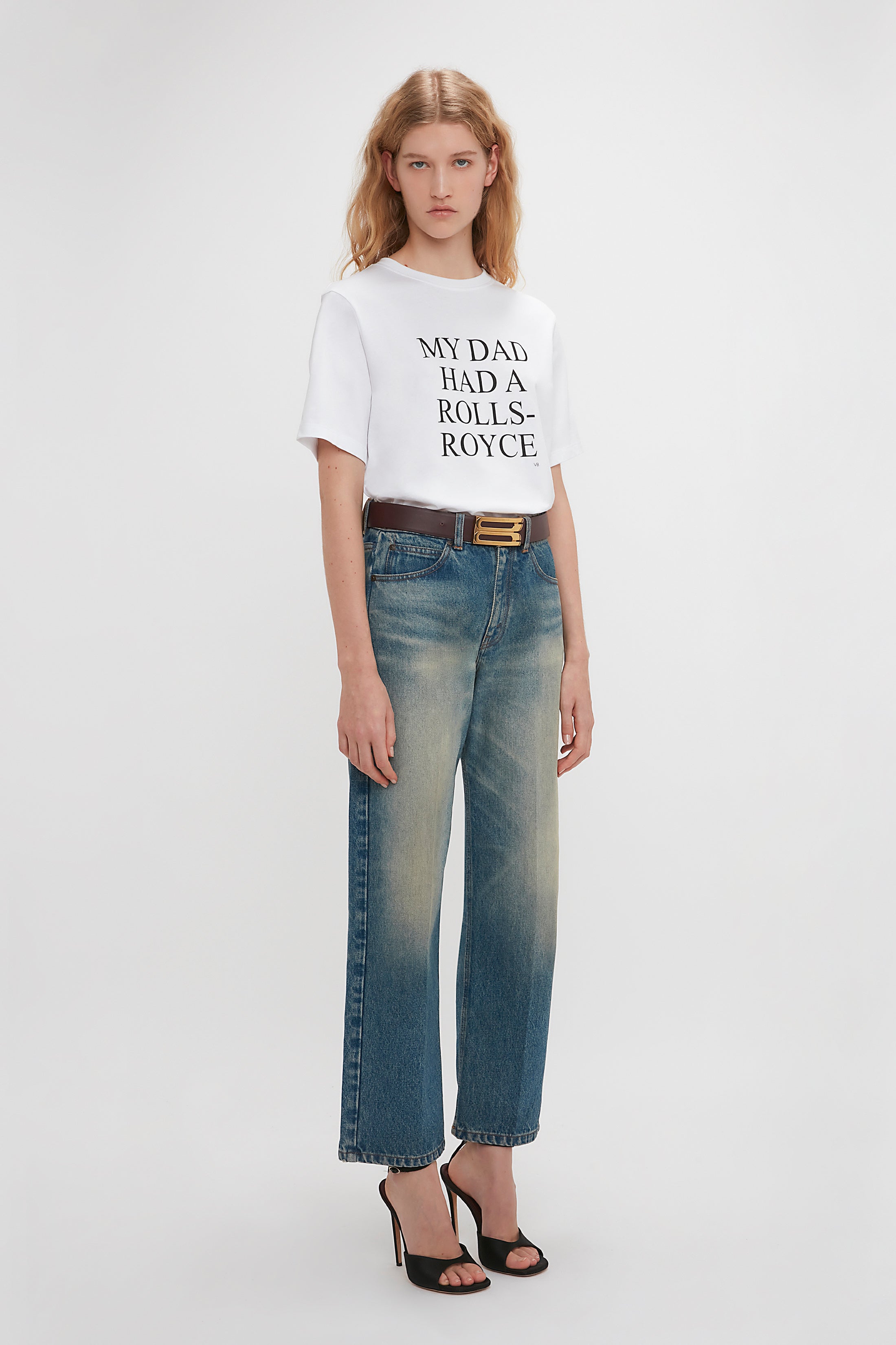 'My Dad Had A White Rolls-Royce' Slogan T-Shirt - Exclusive Offer