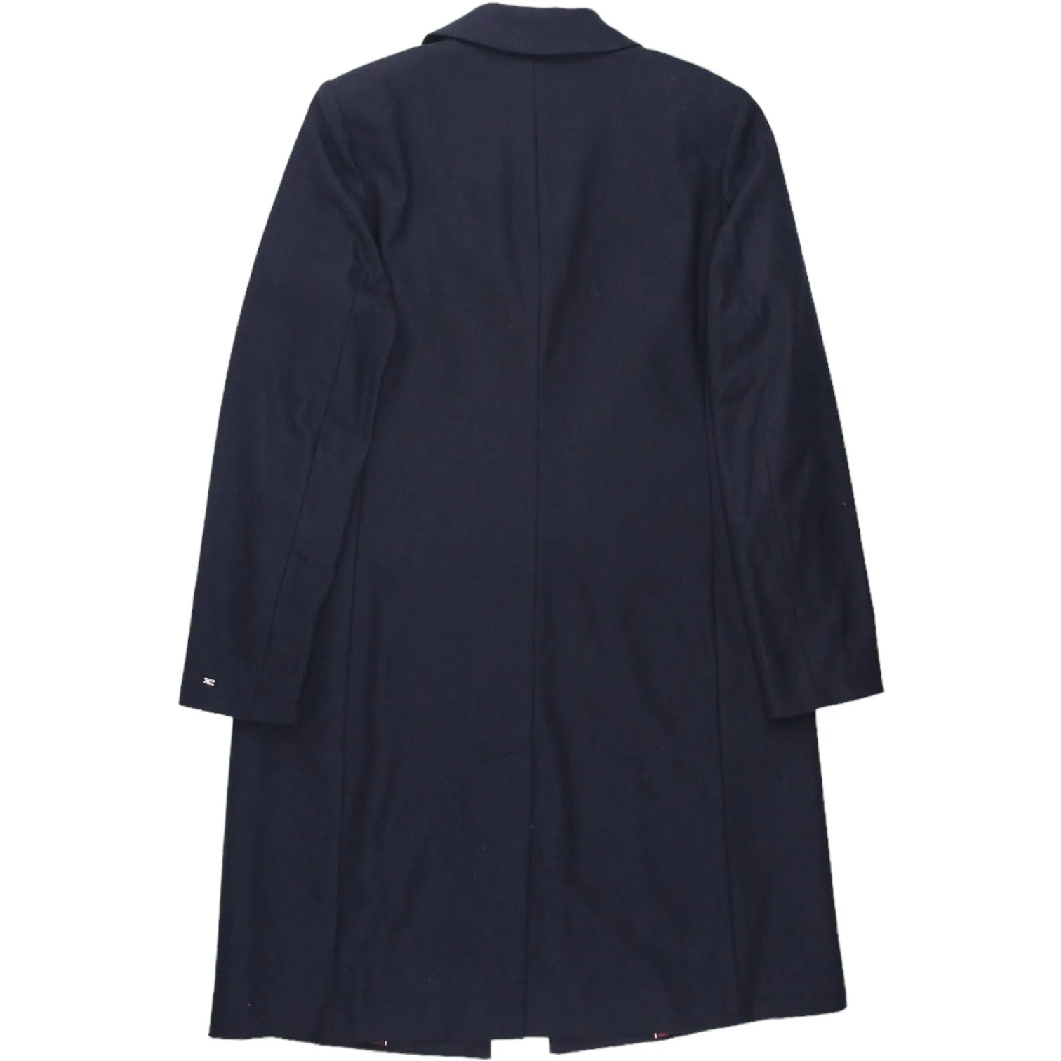 Navy Classic Light Wool Blend Coat by Tommy Hilfiger