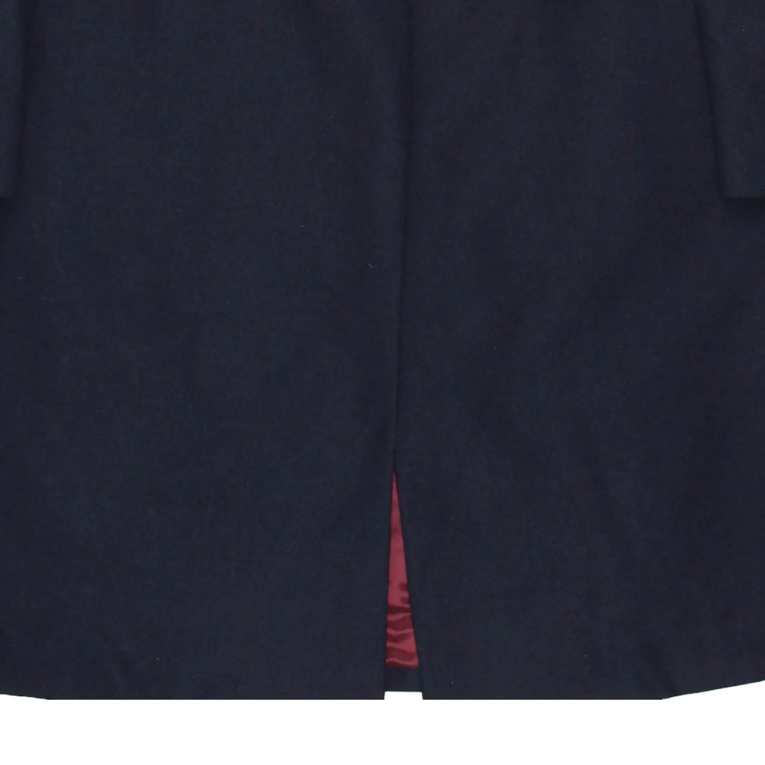 Navy Classic Light Wool Blend Coat by Tommy Hilfiger