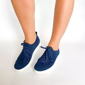 Navy rally knit sneaker - Fitflop