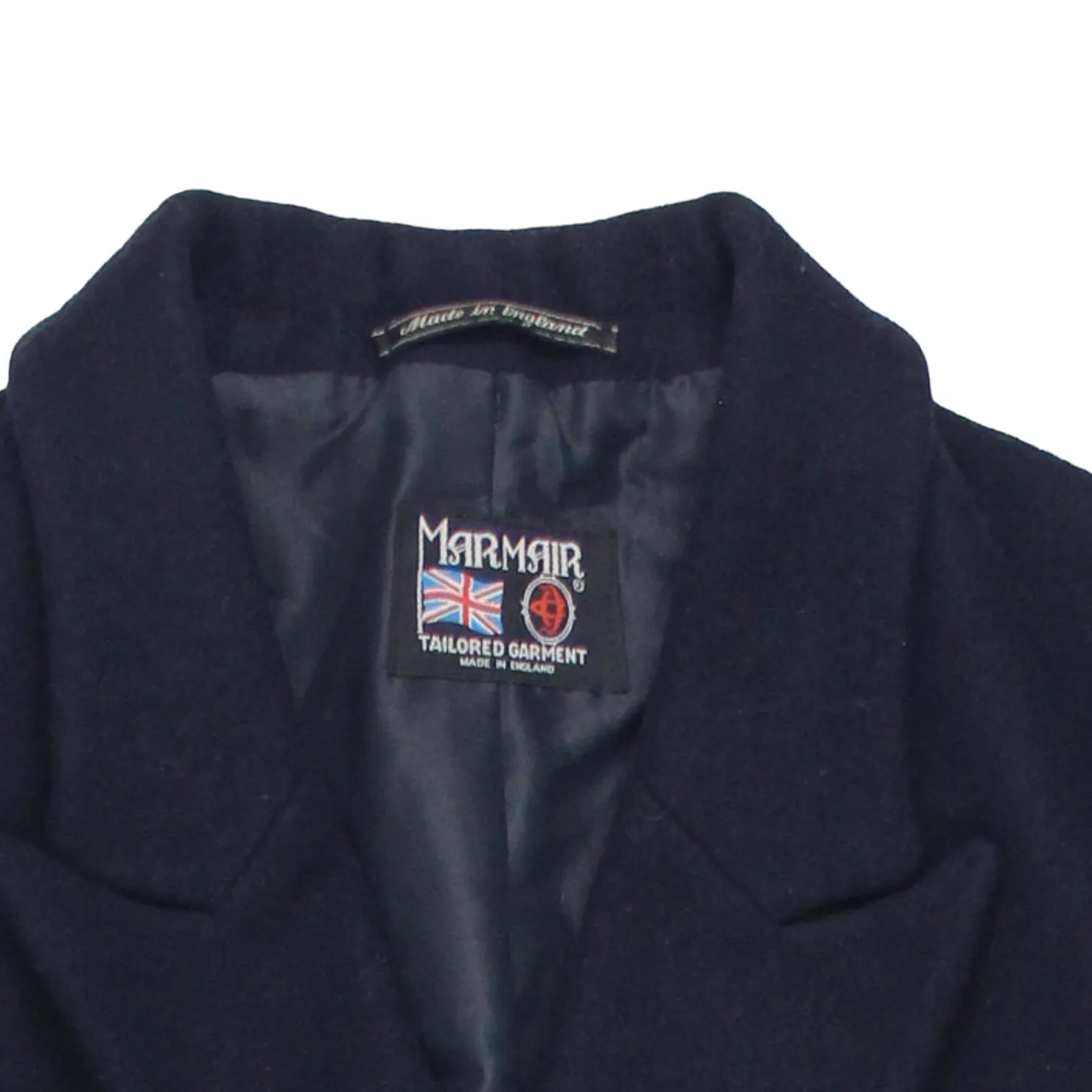 Navy Vintage Marmair Double Breasted Coat