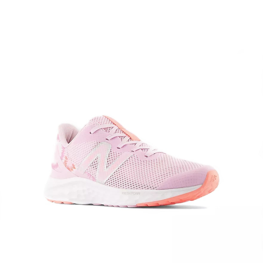 New Balance Arishi v4 Youth Sneaker - Light Raspberry