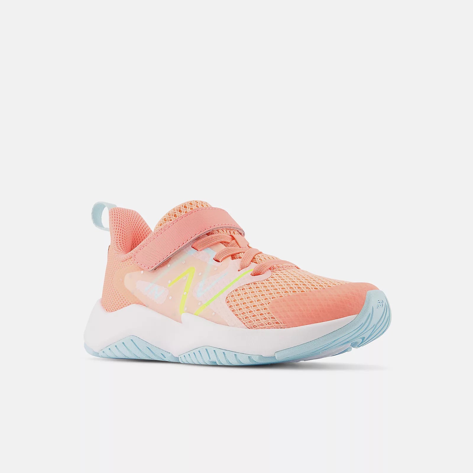 New Balance Children's Sneaker - Grapefruit Rave Run v2 A/C