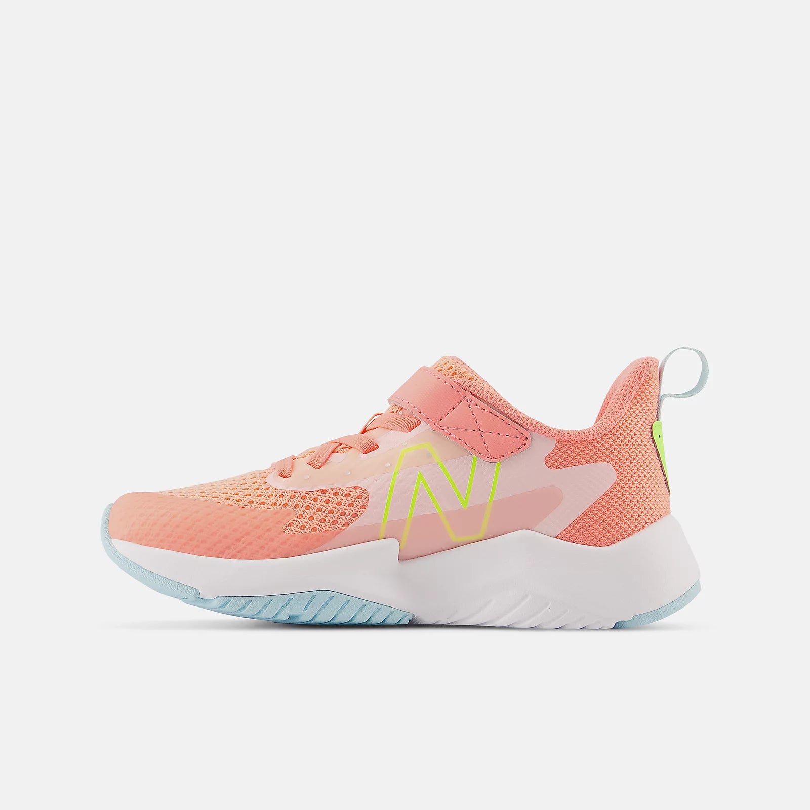 New Balance Children's Sneaker - Grapefruit Rave Run v2 A/C