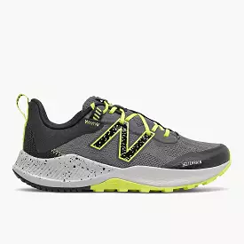 New Balance Nitrel V4 Youth Sneaker: Lead/Sulphur Yellow/Black