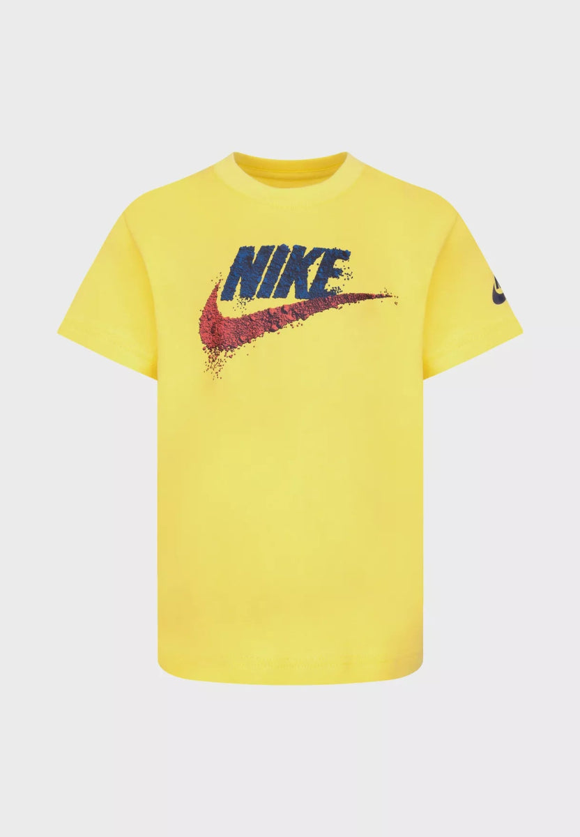 Nike Junior Gravel Futura Yellow T-shirt