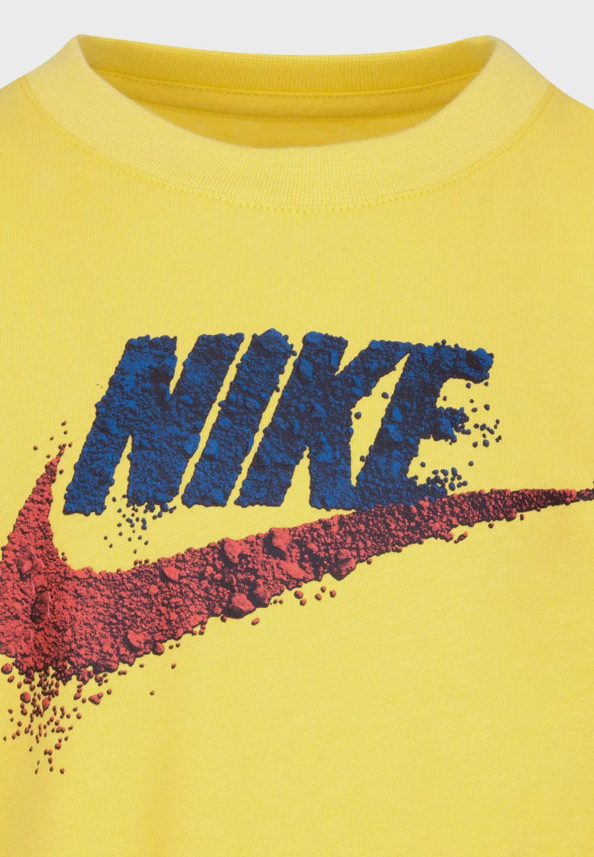 Nike Junior Gravel Futura Yellow T-shirt