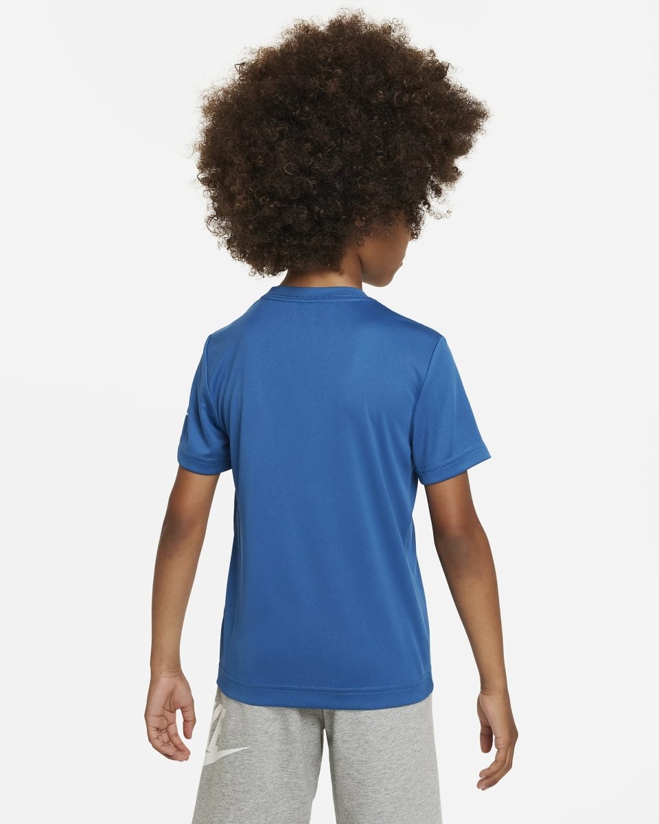 Nike Junior Sportswear Blue Tee, Just Do It