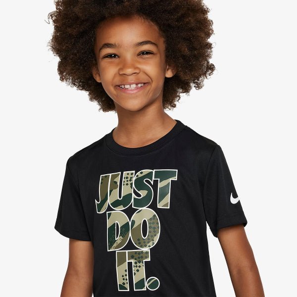 Nike Junior Sportswear Just Do It Black Camo T-shirt