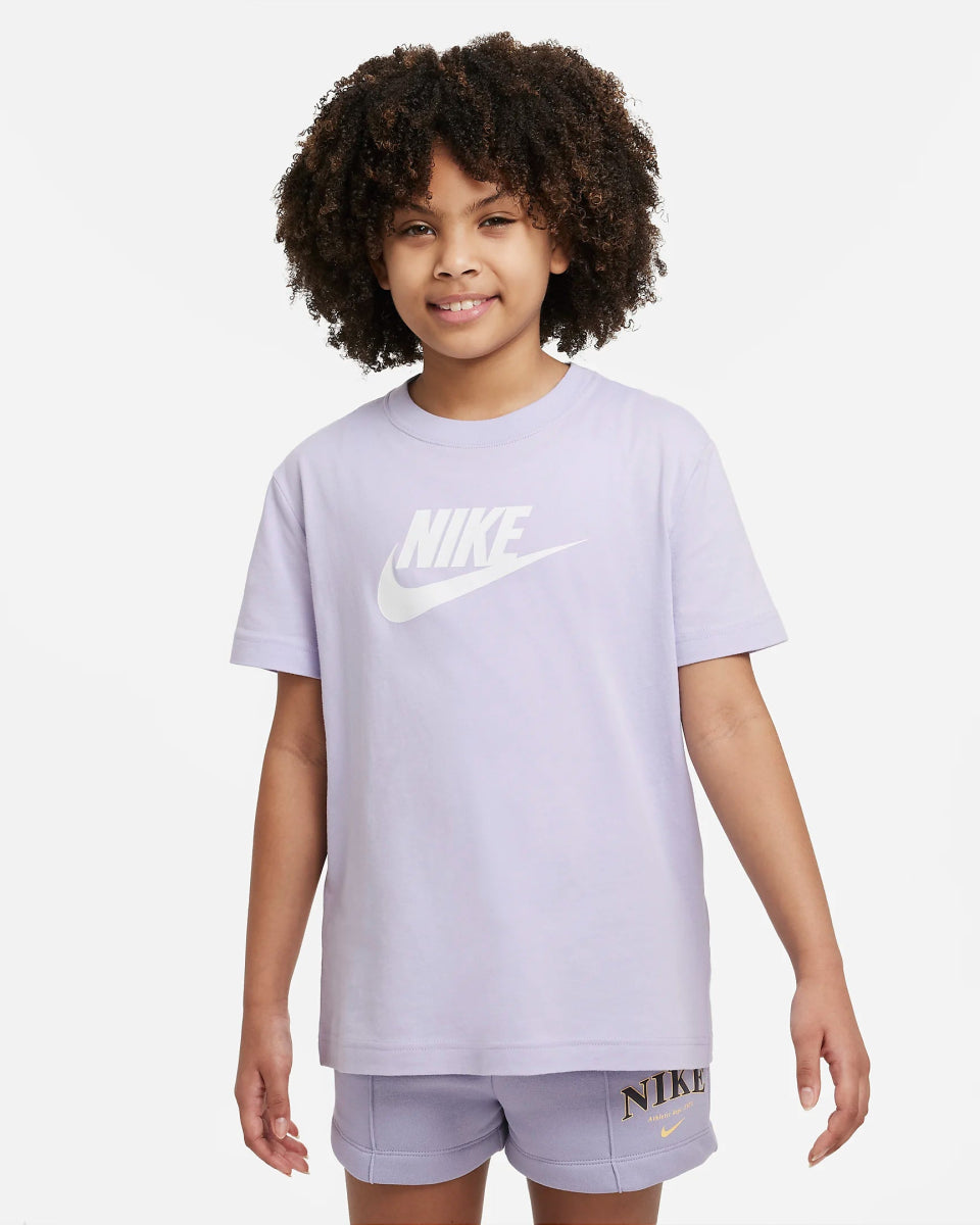 Nike Purple Junior Futura Tee