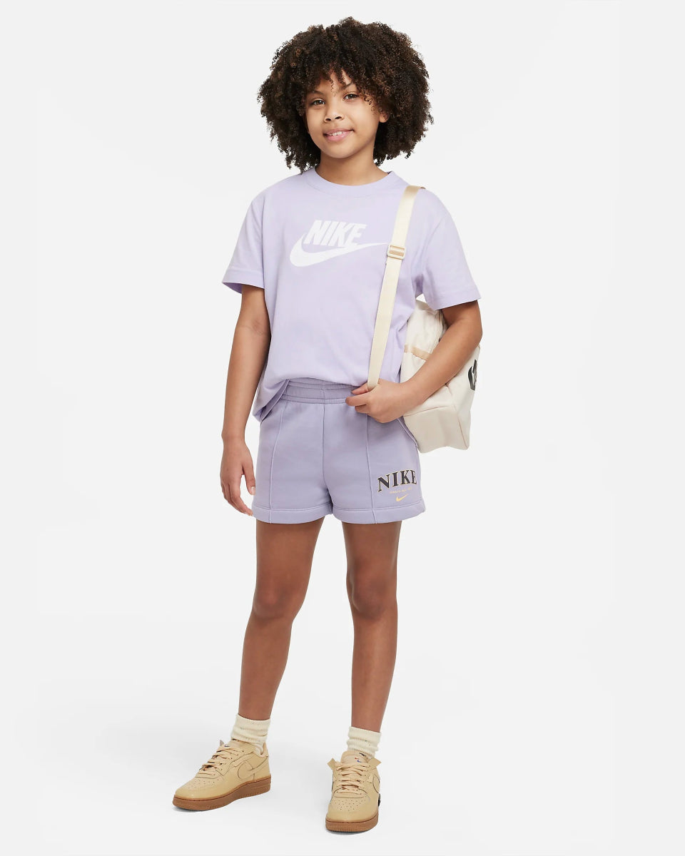 Nike Purple Junior Futura Tee