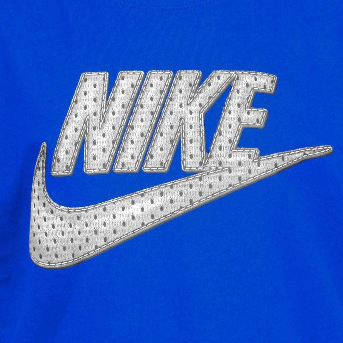 Nike Youth Blue Mesh Futura Tee