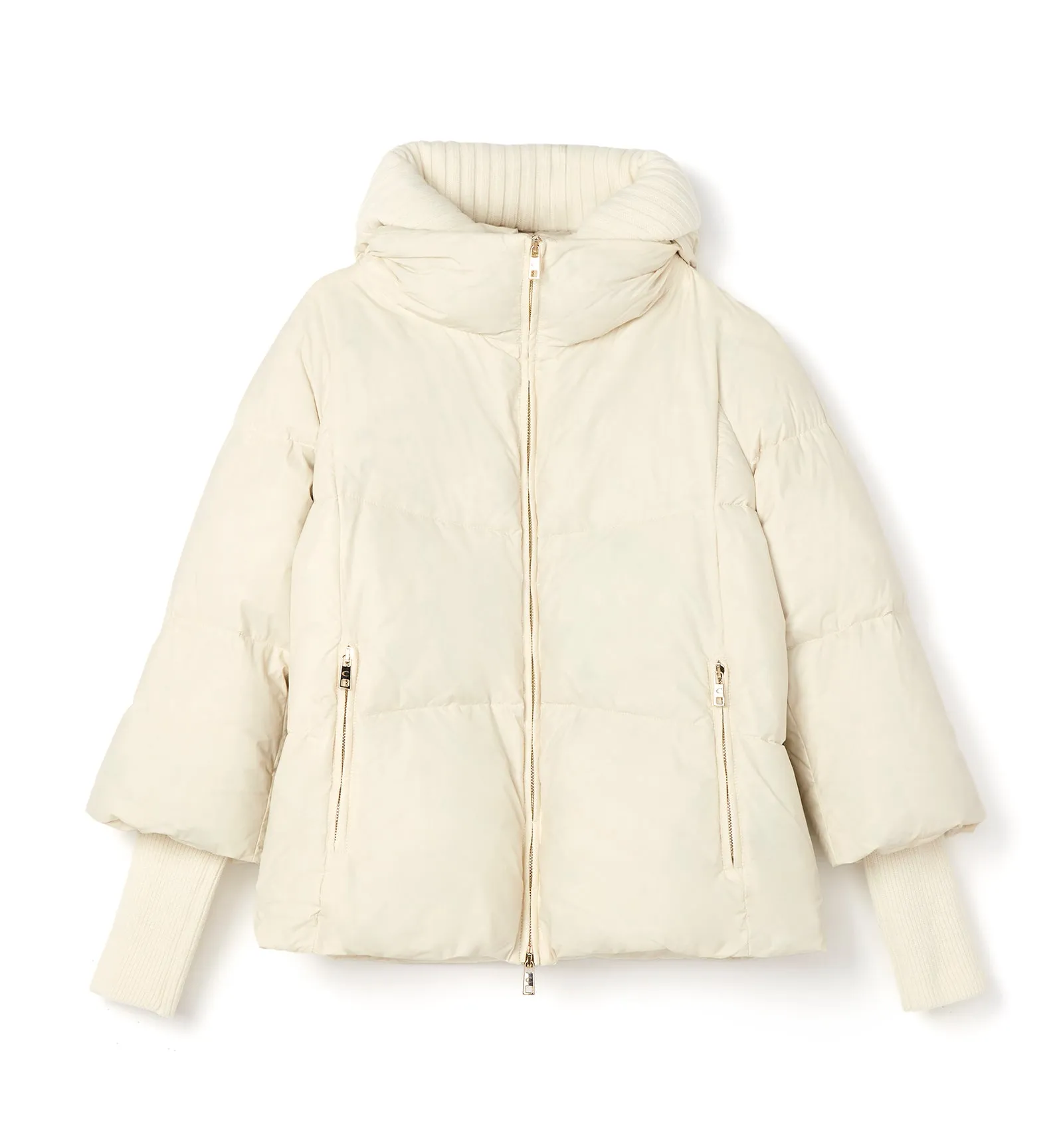 Nyx Hooded Short Puffer Coat